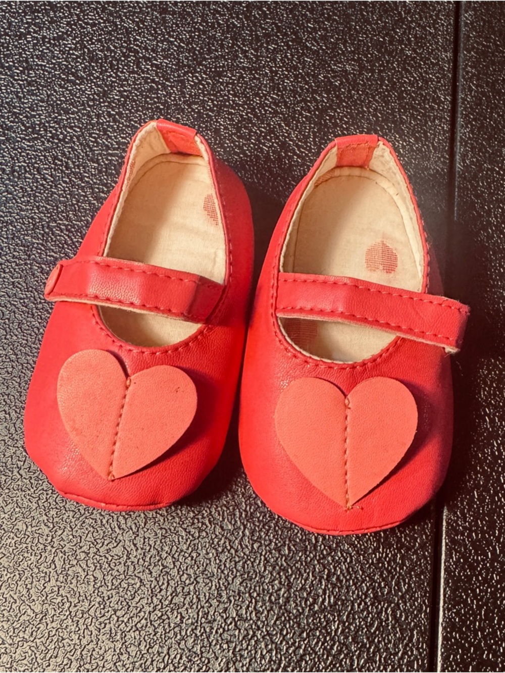 Red Heart Mary Jane Kids Shoes